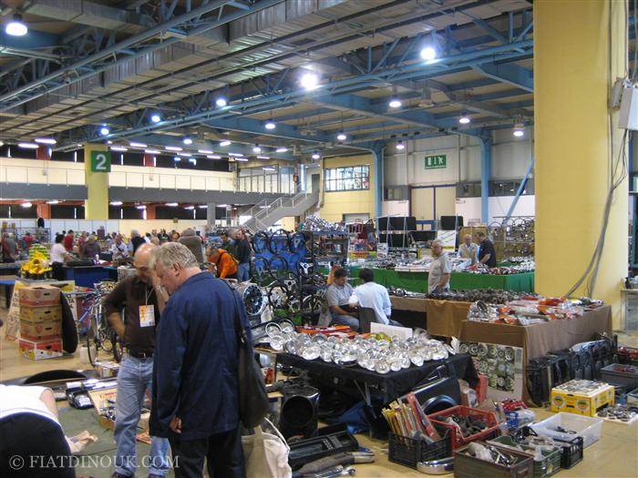 Autojumble stalls